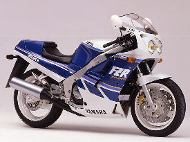 1988 Yamaha FZR1000 (white)