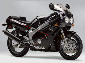 1989 Yamaha FZR600 (black)